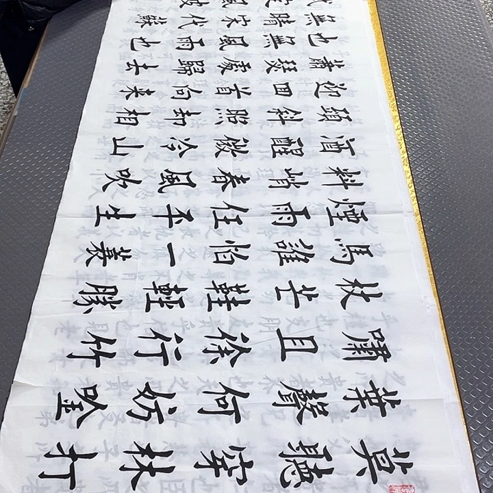 书法老师真人手写杨打包