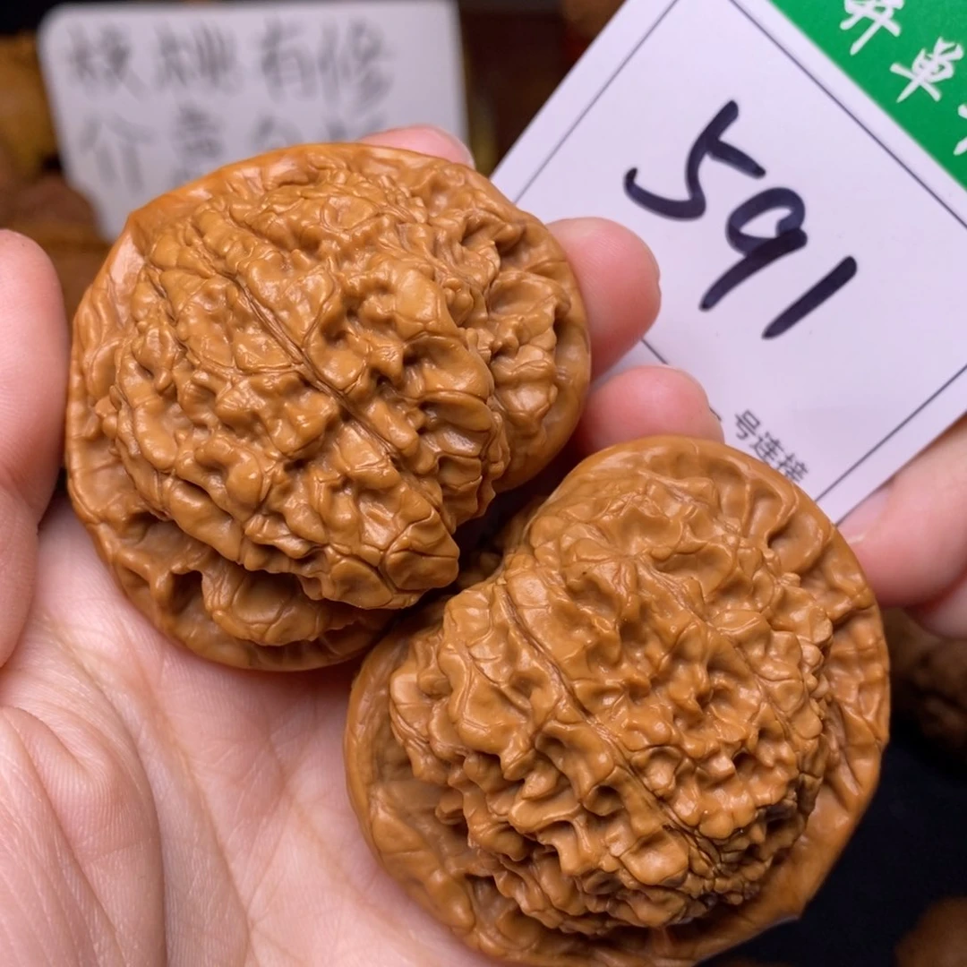 把件文玩核桃591官帽5.1