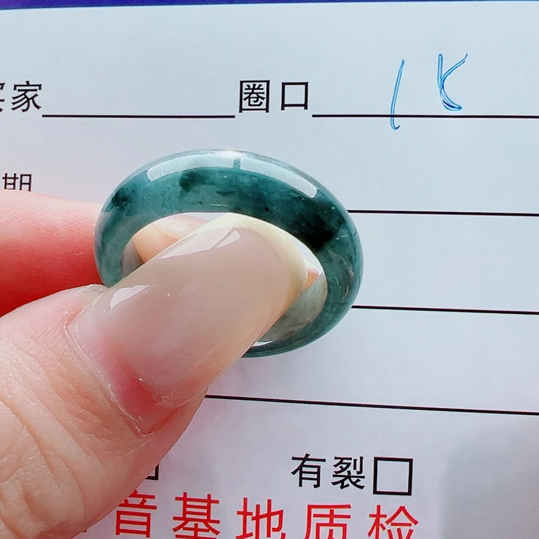 未镶嵌戒指翡翠X戒圈