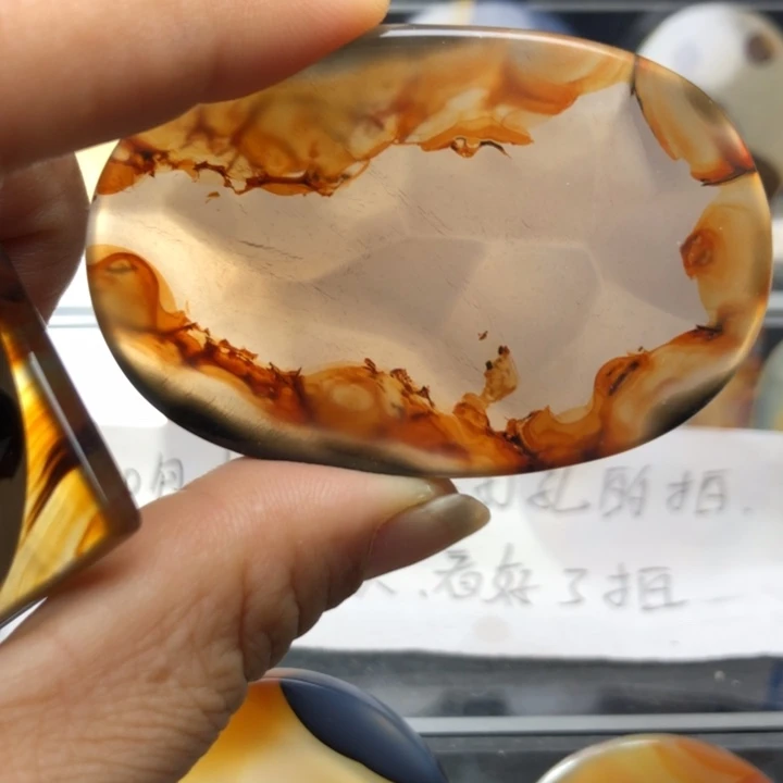 合金玛瑙/玉髓珠宝奇石58