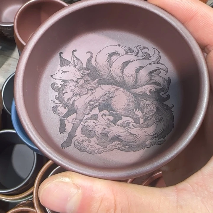 茶杯紫砂全手工制作工艺