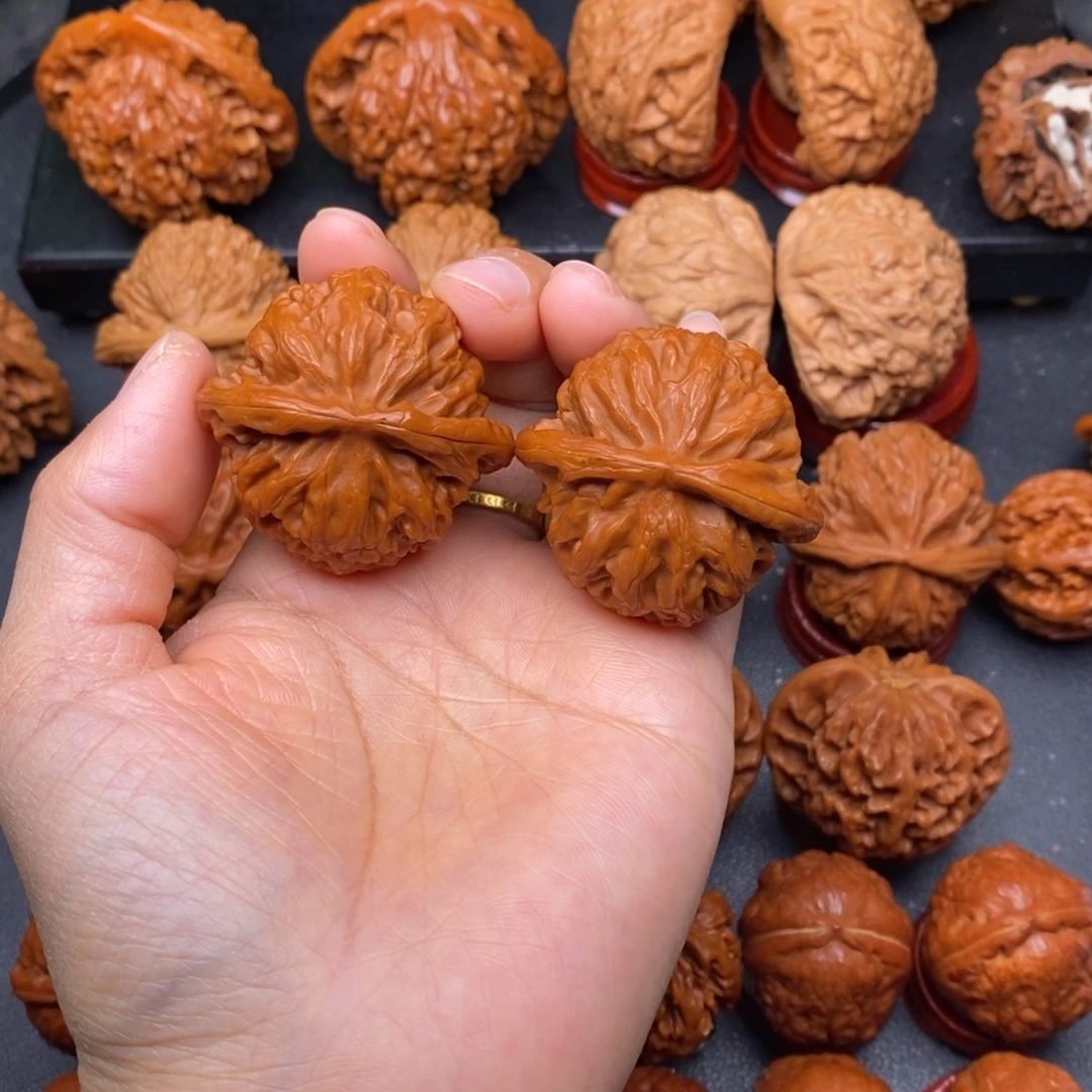 文玩核桃把件41宫灯