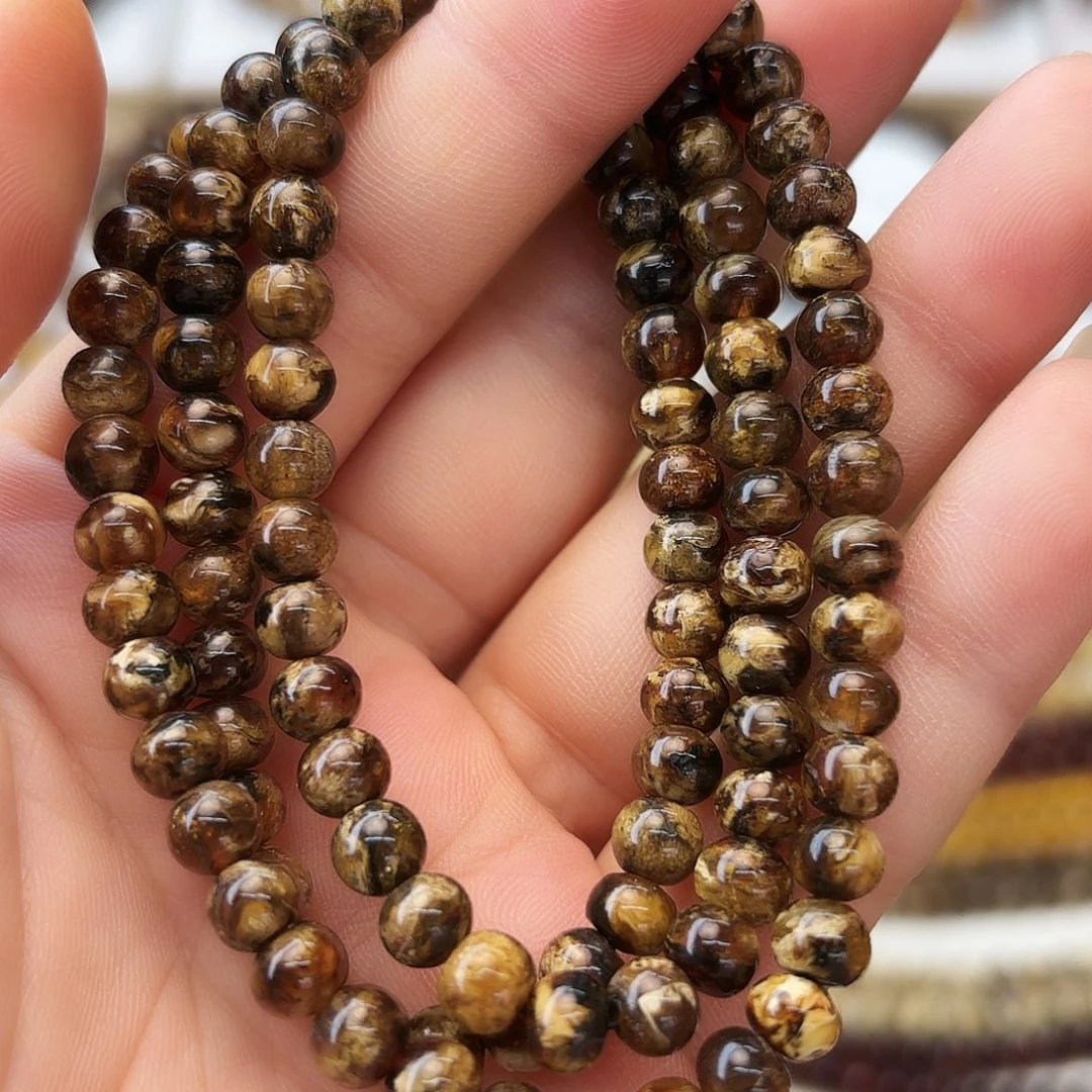 琥珀未镶嵌裸石六