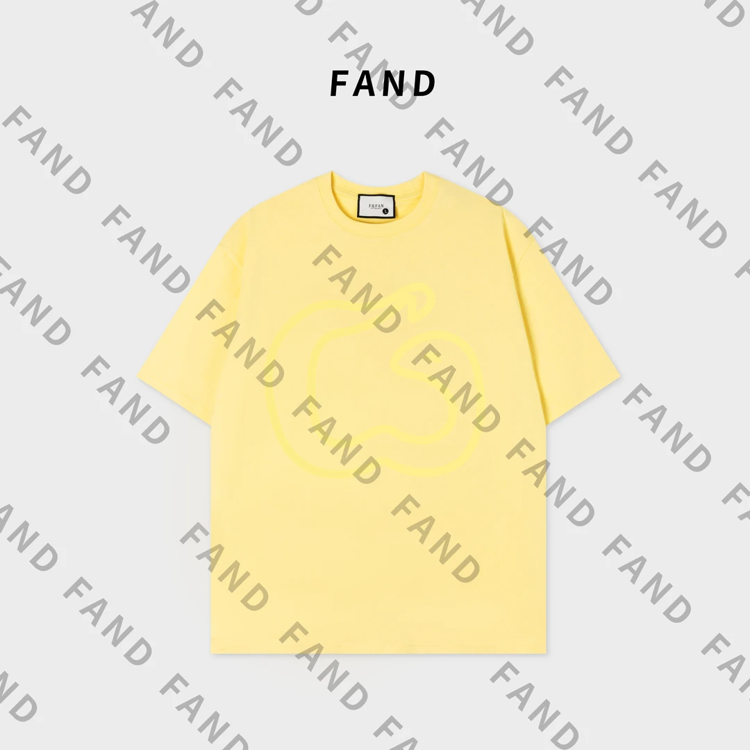 FAND品牌【JC】2025新品夏季情侣装潮牌蛇年印花宽松圆领短袖T恤