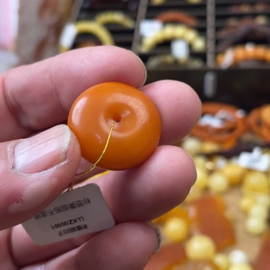 手链琥珀未镶嵌吊坠