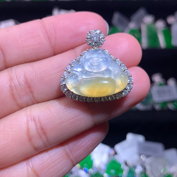 【闪购商品】颈饰银S925镶嵌翡翠