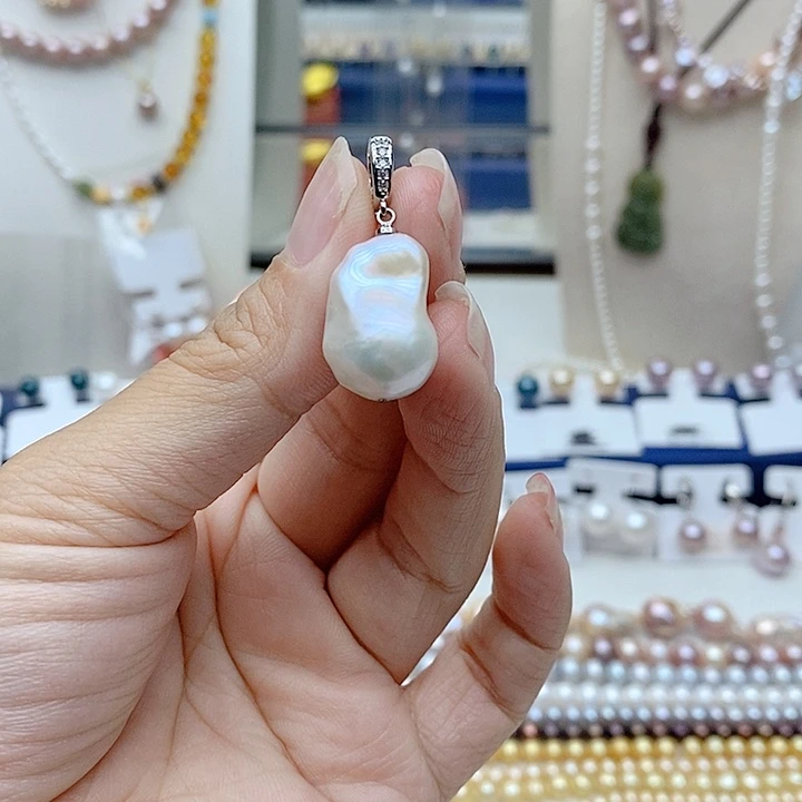 淡水珍珠未镶嵌颈饰