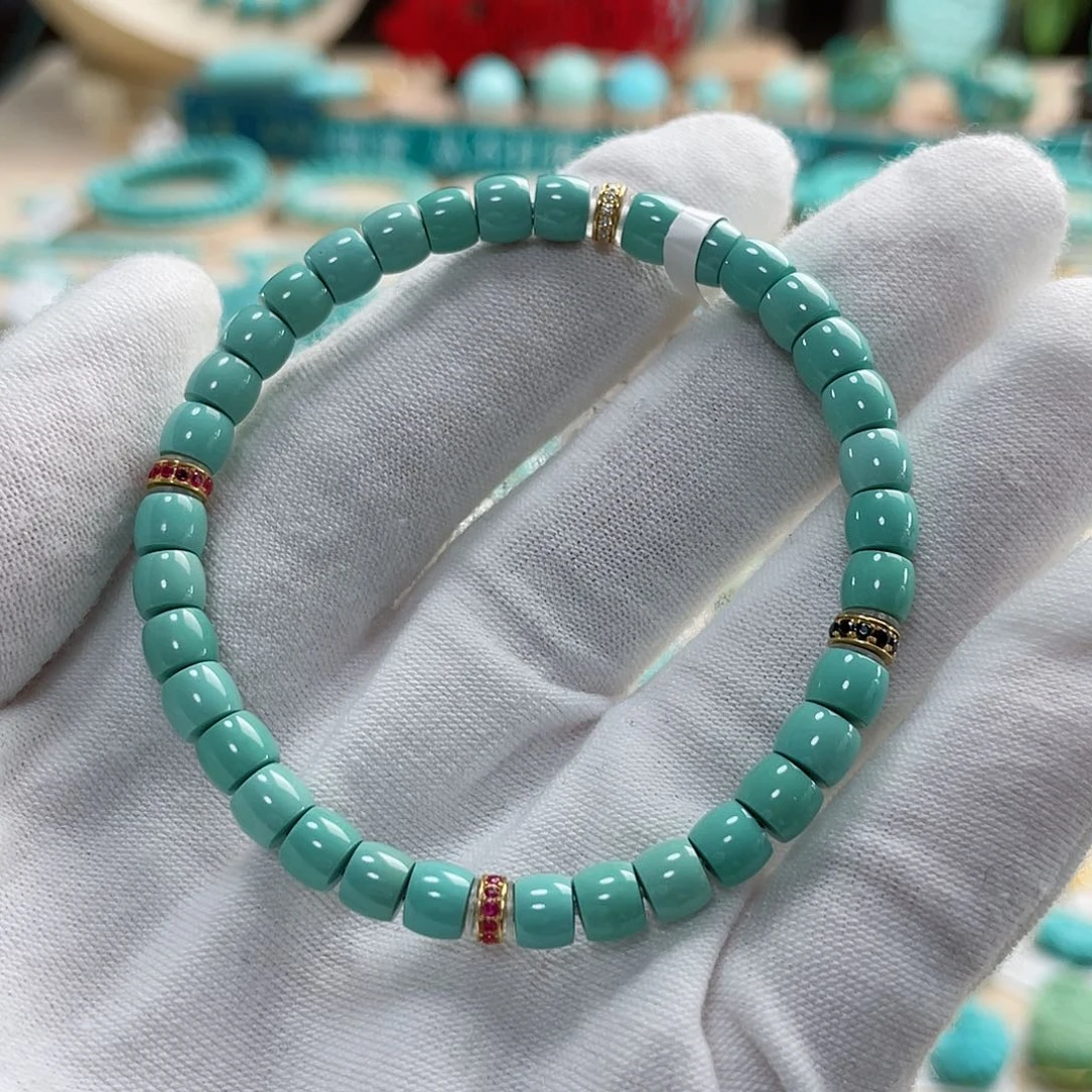 绿松石珠宝奇石未镶嵌