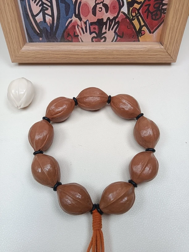 【1827】精挑款原皮梅林核尖铁核橄榄核！文玩手串橄榄核手串