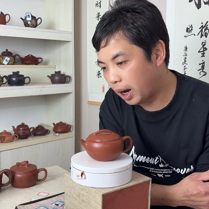 茶壶紫砂宜兴原矿紫砂茶壶容量200cc