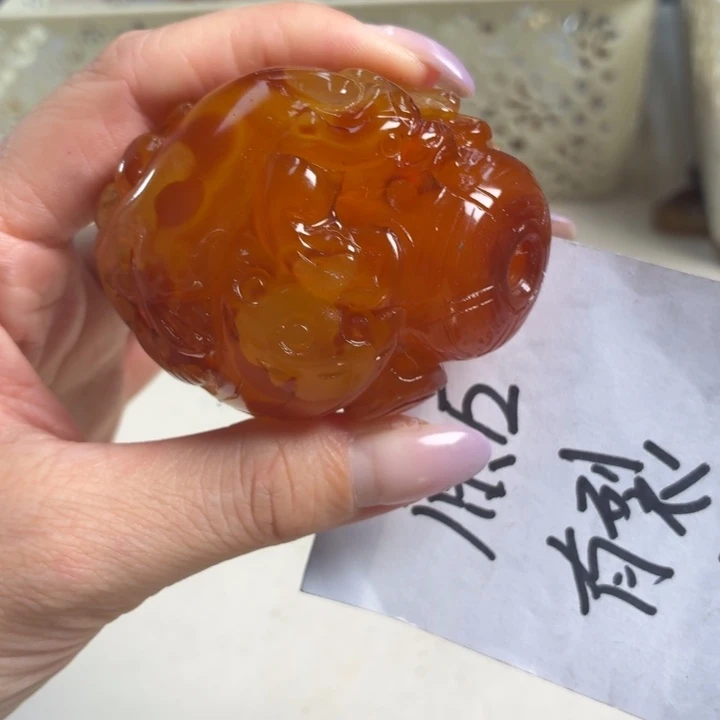 玛瑙/玉髓未镶嵌吊坠(不含链)