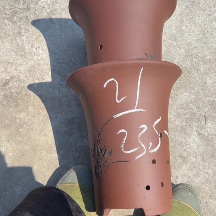 紫砂花盆紫砂的颜色