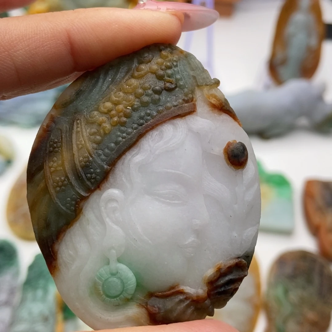 定制翡翠未镶嵌天然缅甸A货翡翠