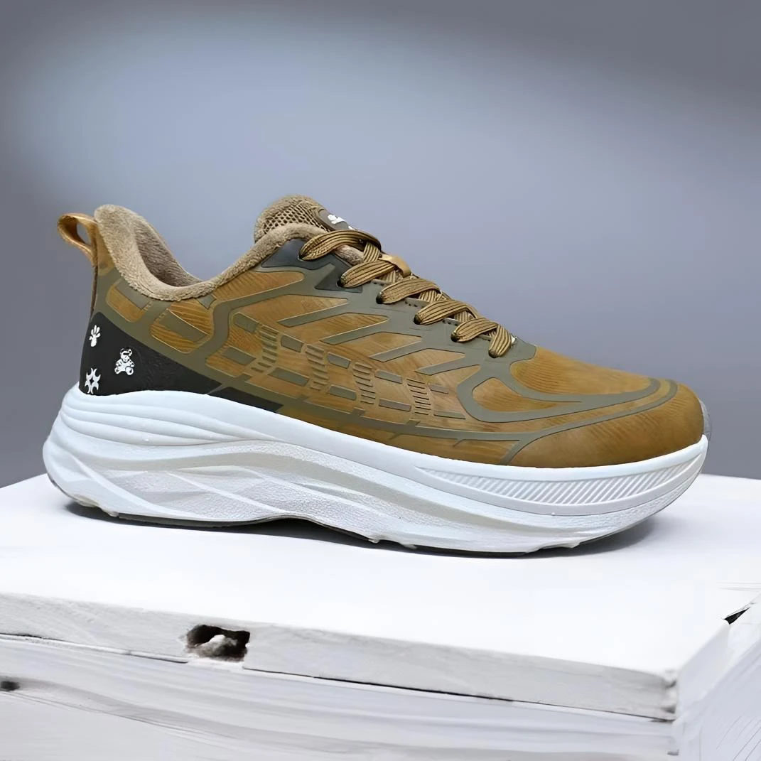 加绒冬季皮面时尚休闲运动男女同款鞋H1812