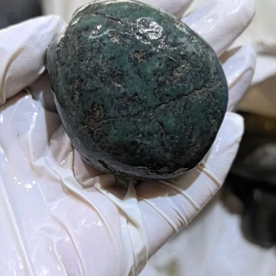 -***-木藏玉药王石原石手把件