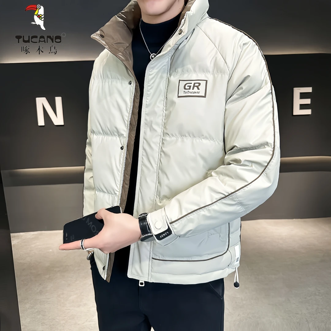 TUCANO/啄木鳥男款棉服保暖外套休闲立领冬季潮流时尚男款外套