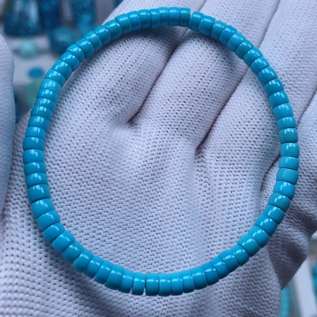 未镶嵌绿松石手链