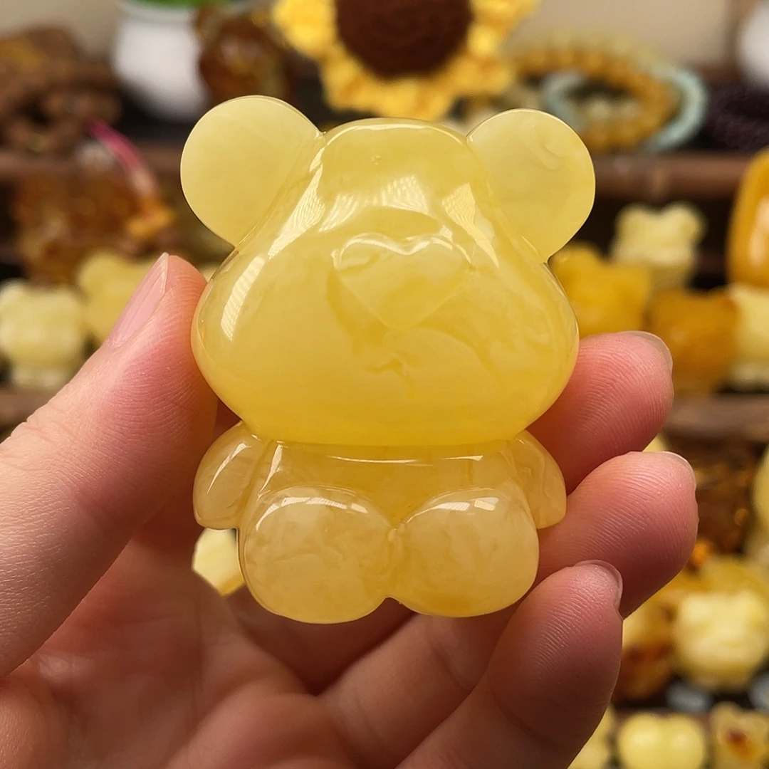 琥珀未镶嵌珠宝奇石