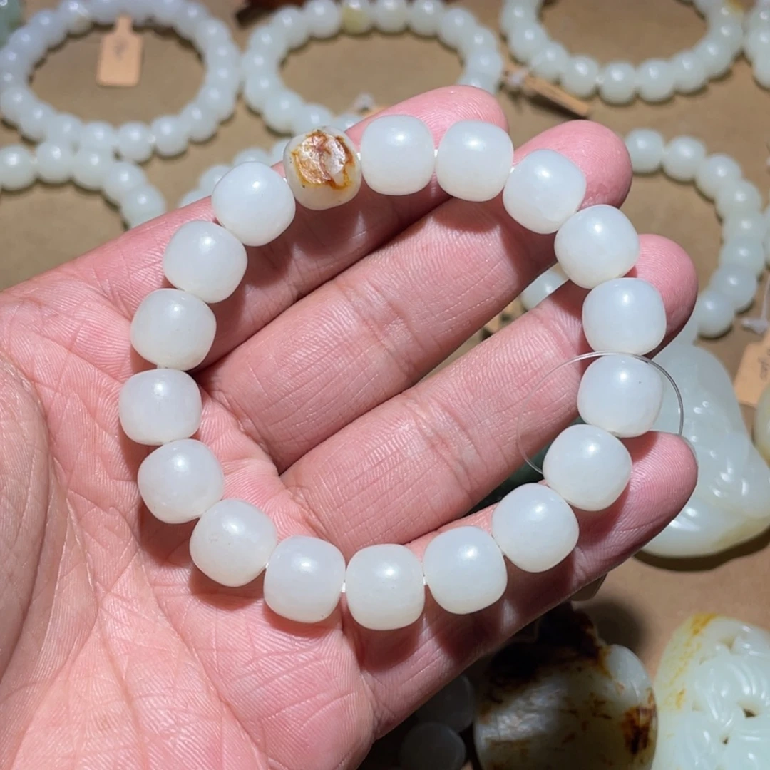 和田玉手串未镶嵌12mm