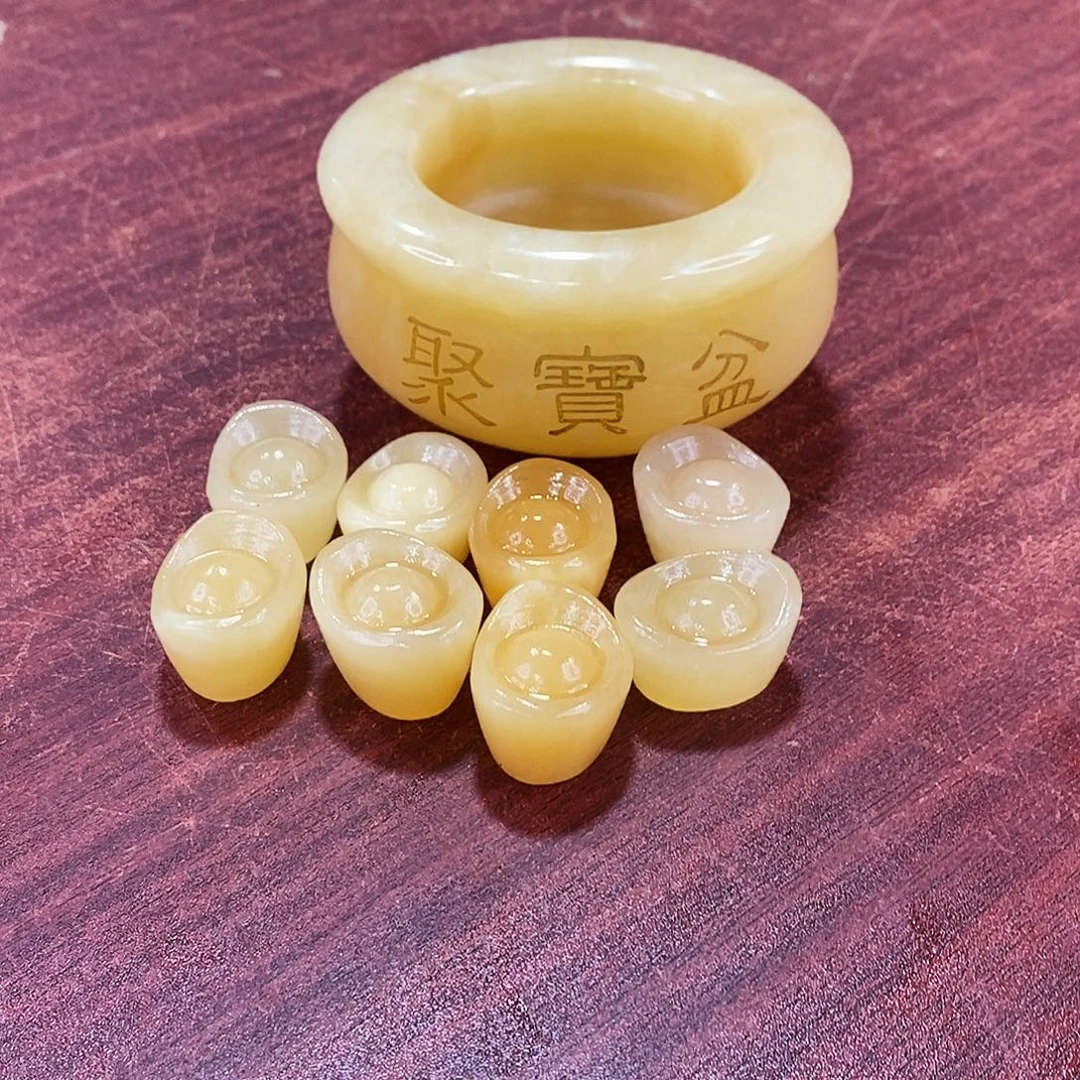 玉天然玉石摆件制作