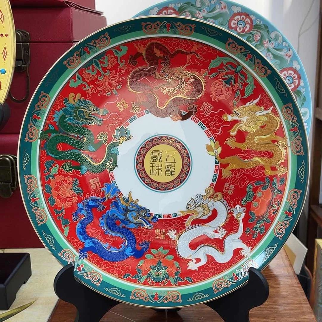 版画五龙戏珠1111111111111