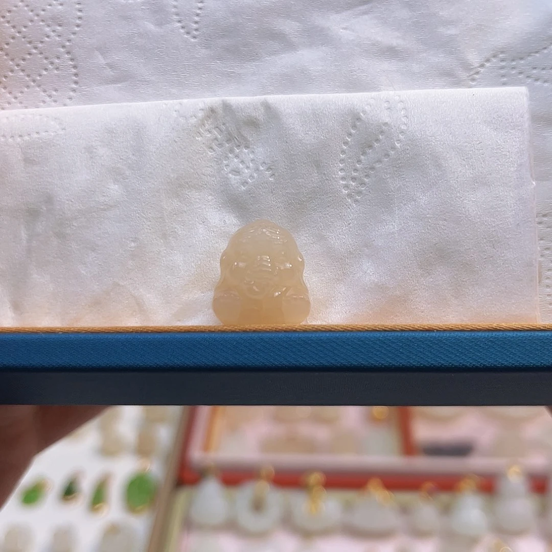 和田玉未镶嵌吊坠(不含链)