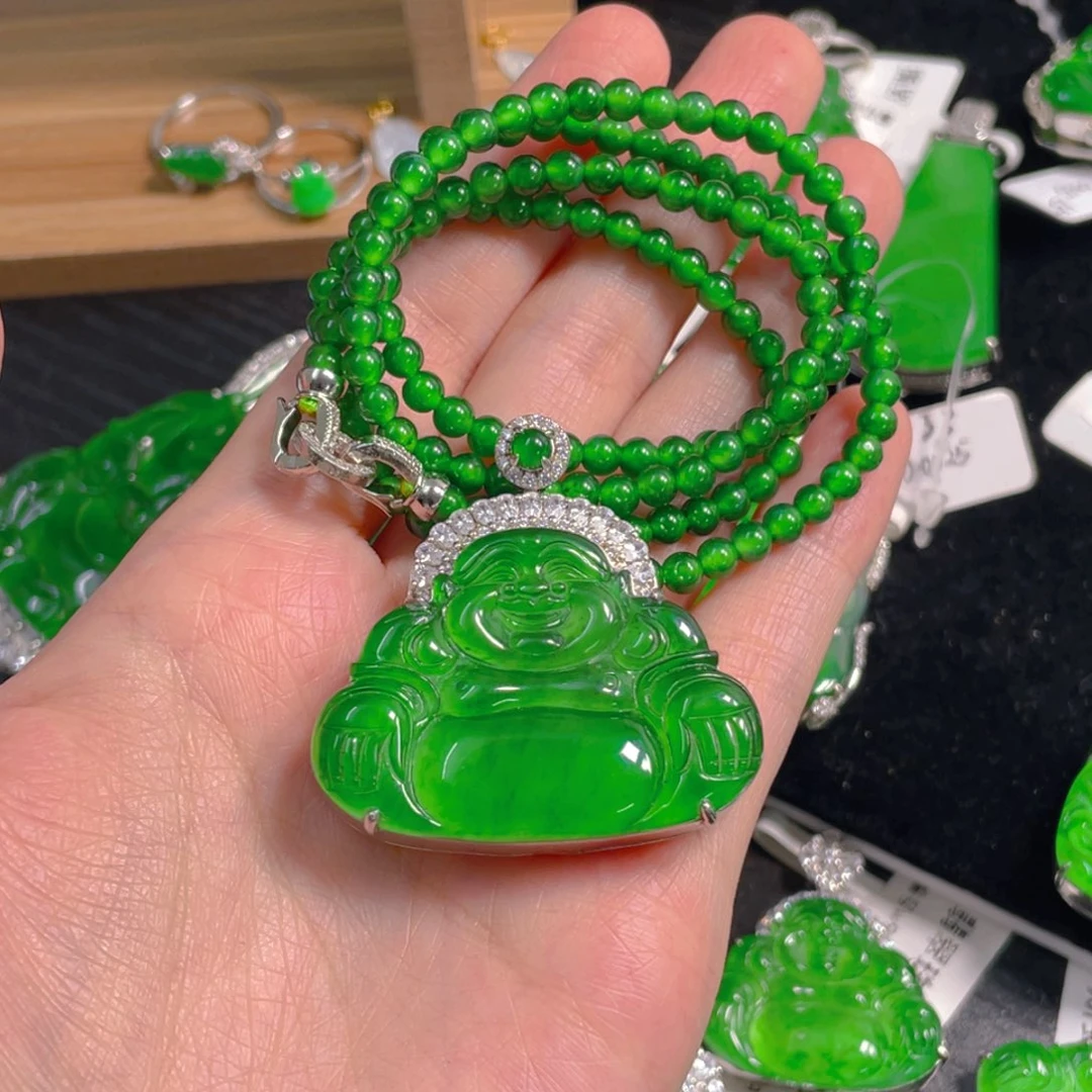 九***宁翡翠未镶嵌吊坠(不含链)