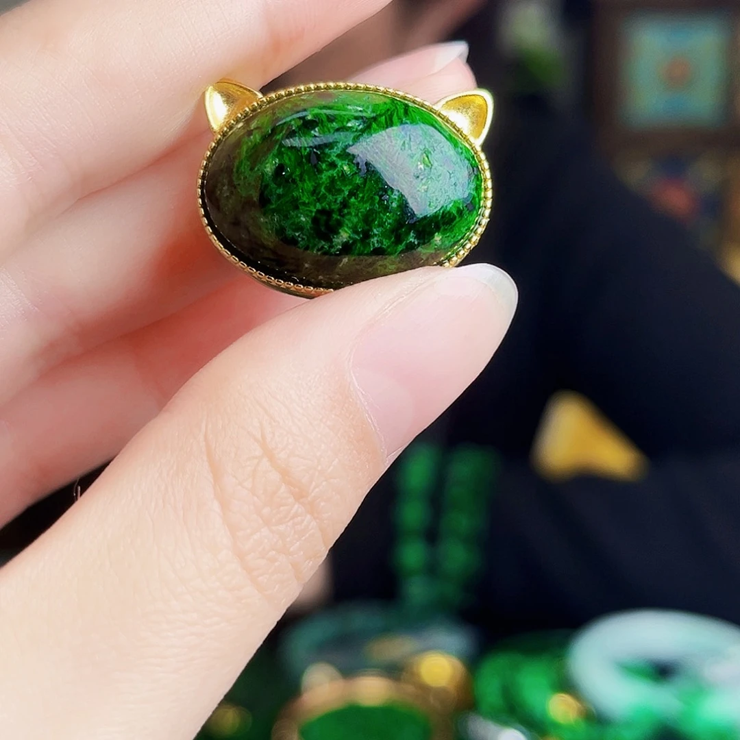 颈饰银S925镶嵌翡翠多样性