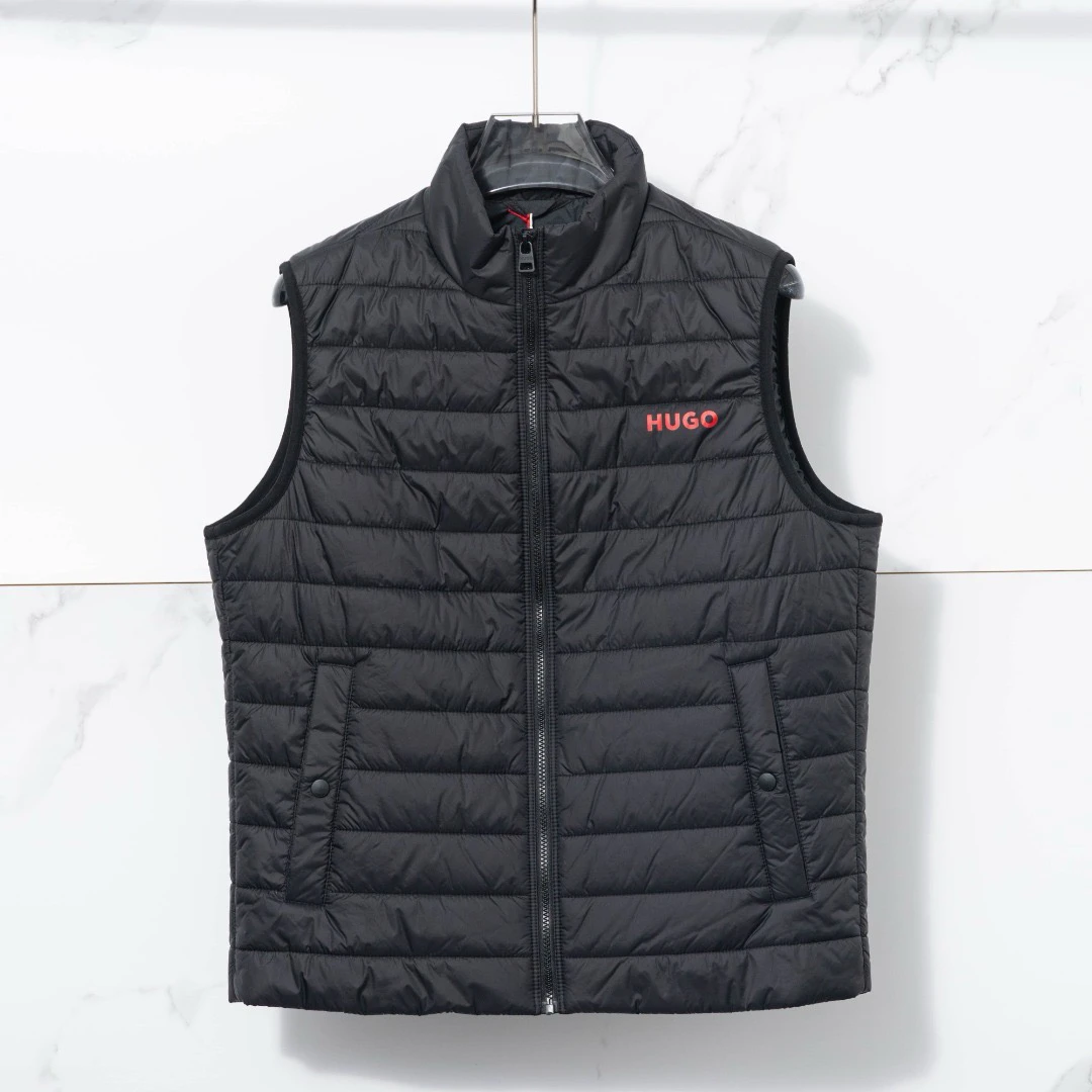 全新未使用 HugoBoss/雨果博斯 Hugo Boss 男士绗缝棉服马甲