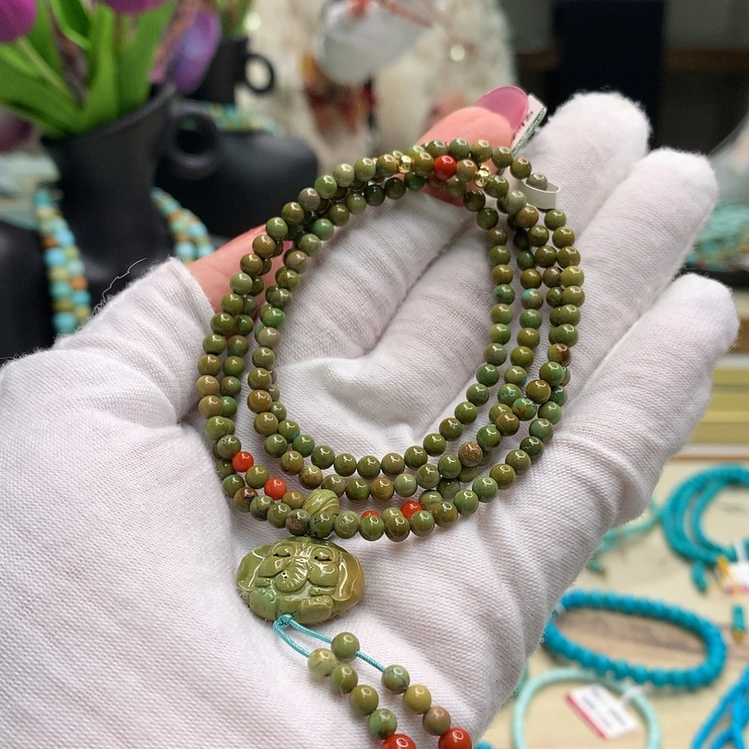 绿松石未镶嵌配饰