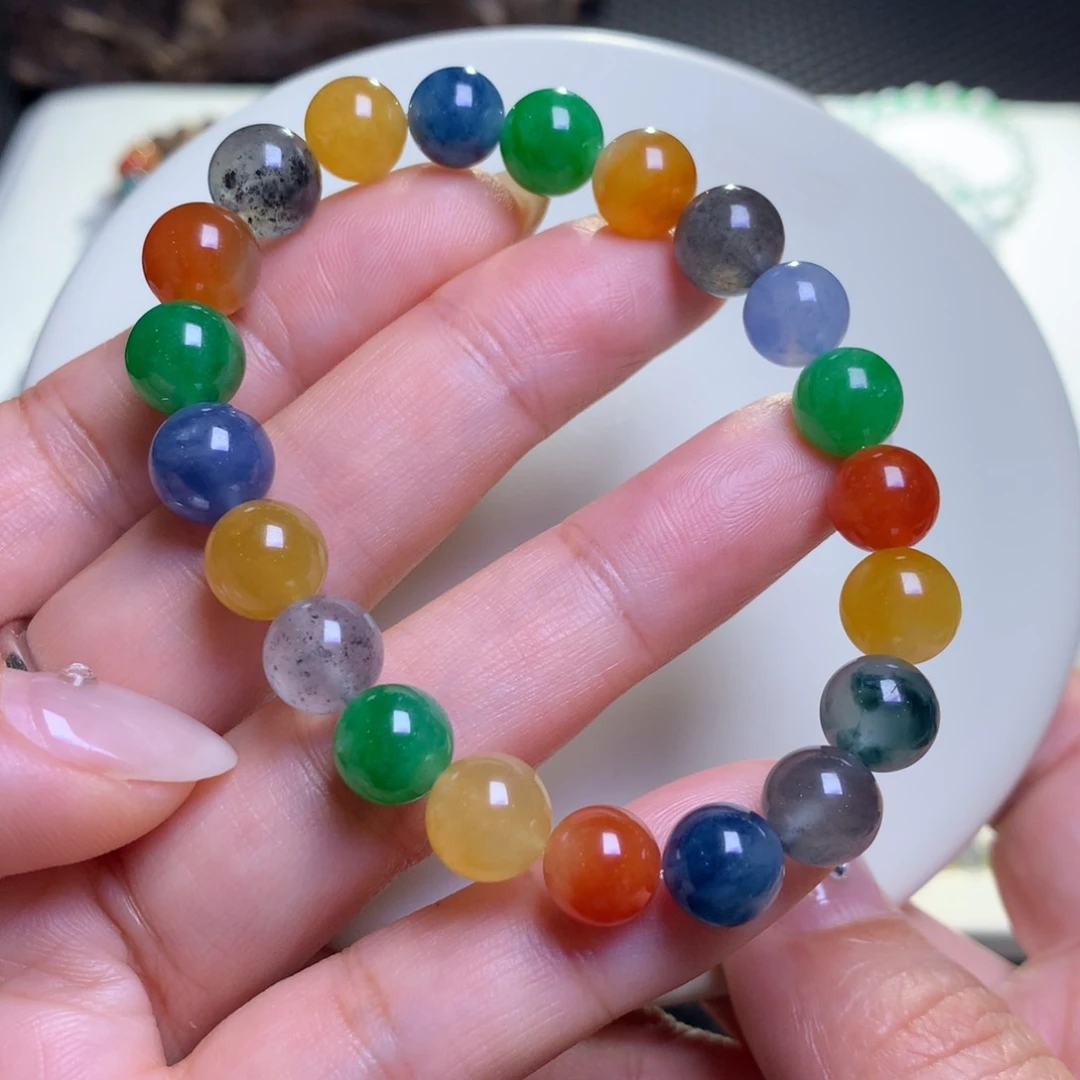 未镶嵌手链翡翠翡翠手串卡9