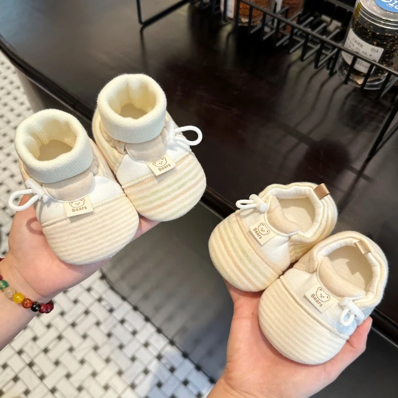 婴幼儿软底学步鞋春秋季0—1岁男女宝宝鞋防滑不掉鞋袜款6-9个月
