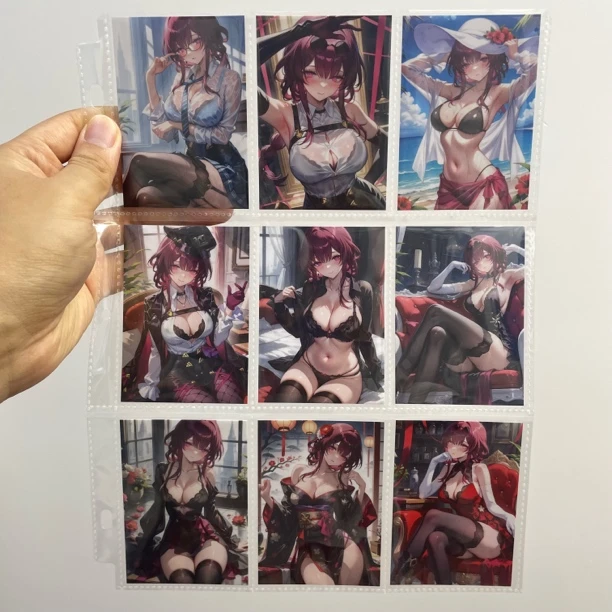 【九宫拼】硬卡小卡九宫拼原神崩铁鸣潮动漫人物自制