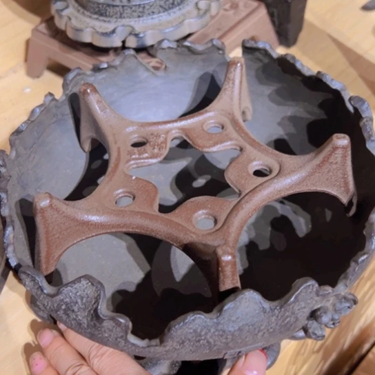 铁中古工艺品摆件