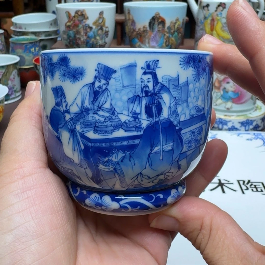 景德镇手工手绘展示
