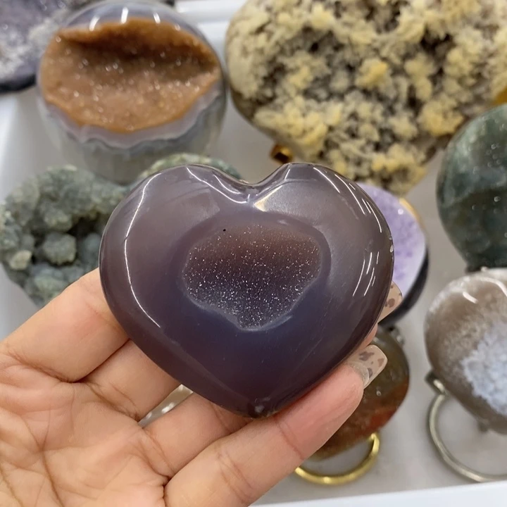 紫晶珠宝半成品未镶嵌1