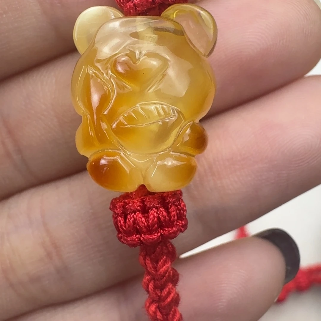 蜜蜡未镶嵌珠宝奇石全品 19×15.2×14.7mm