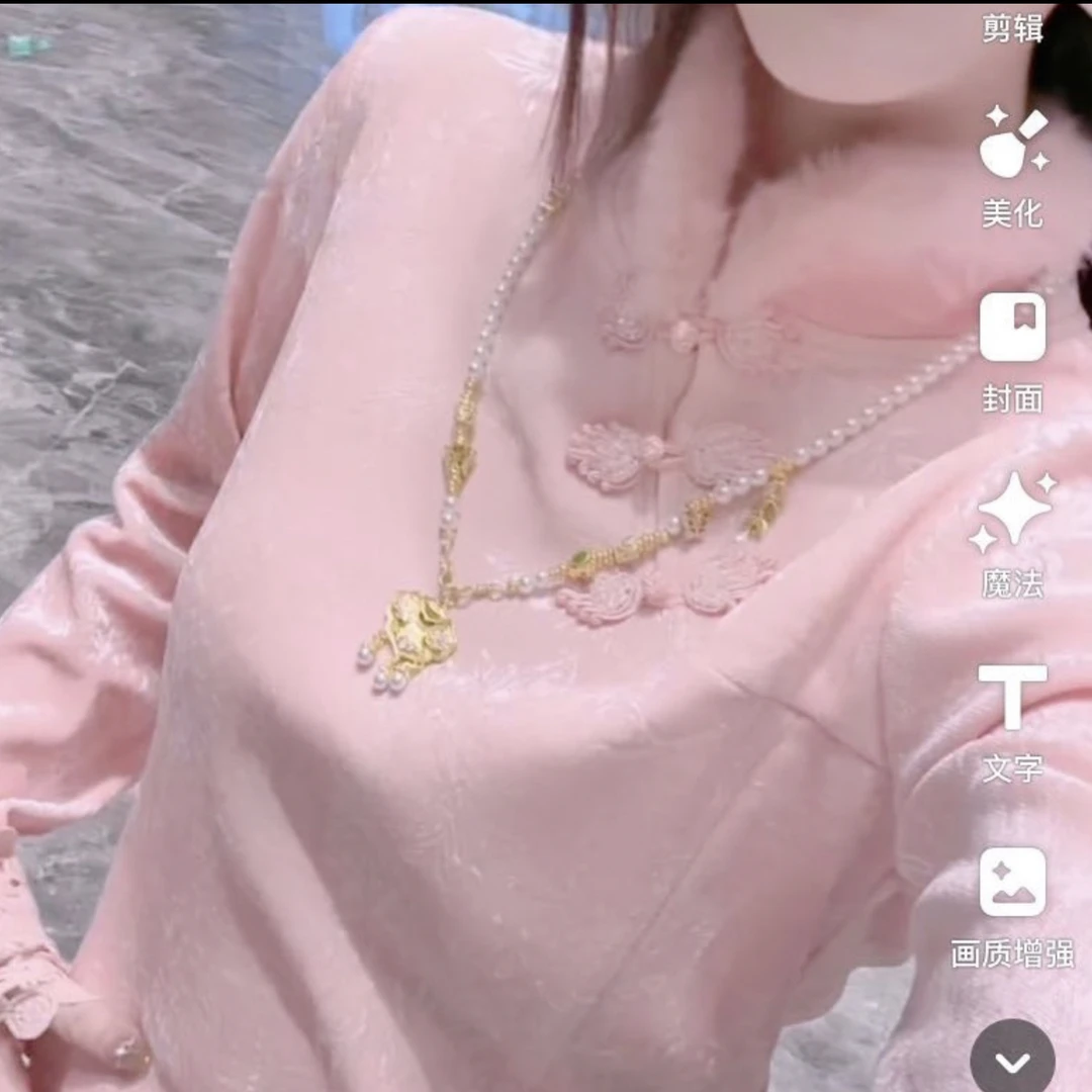 833款盘扣加绒上衣