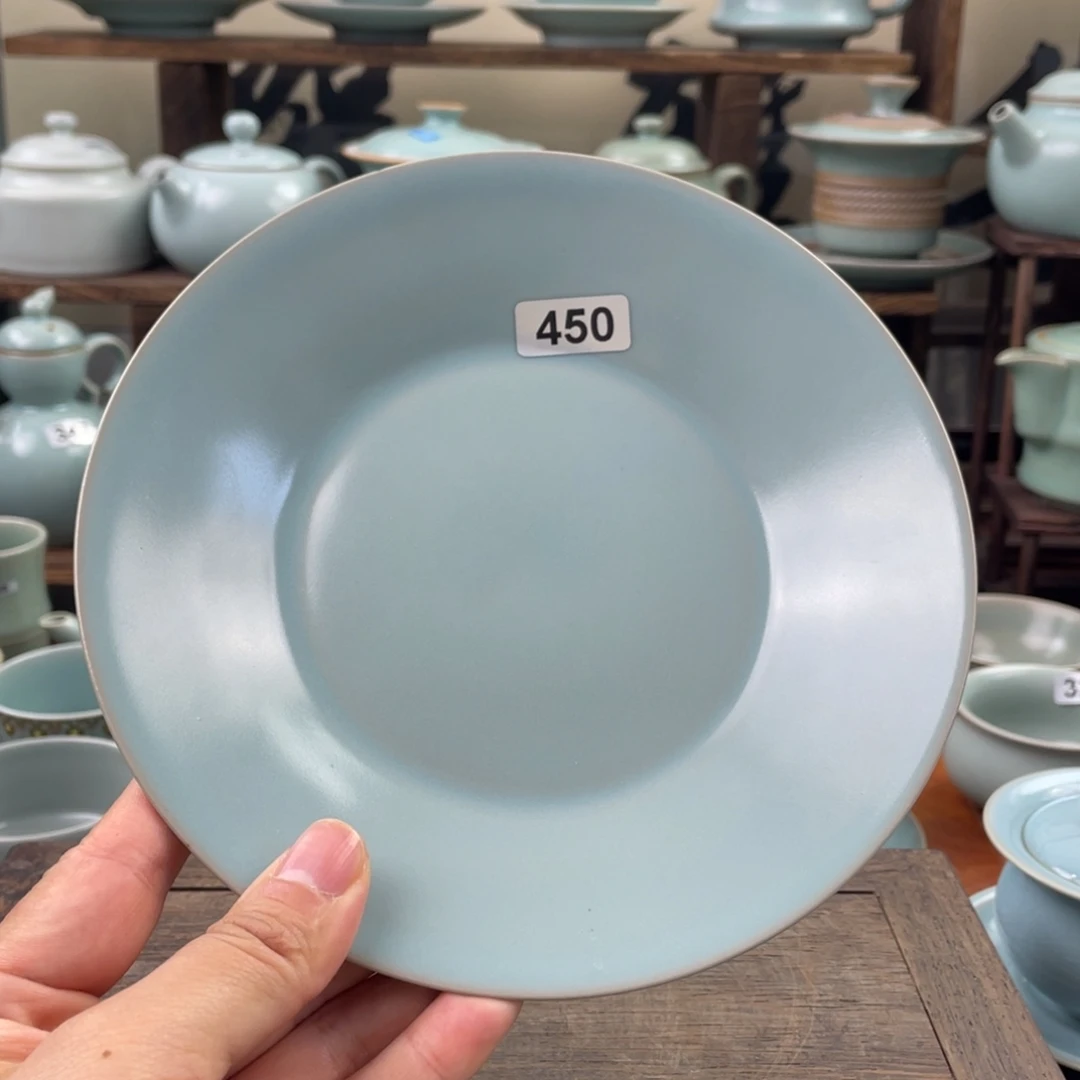 陶微瑕450仿古薄胎壶承…………