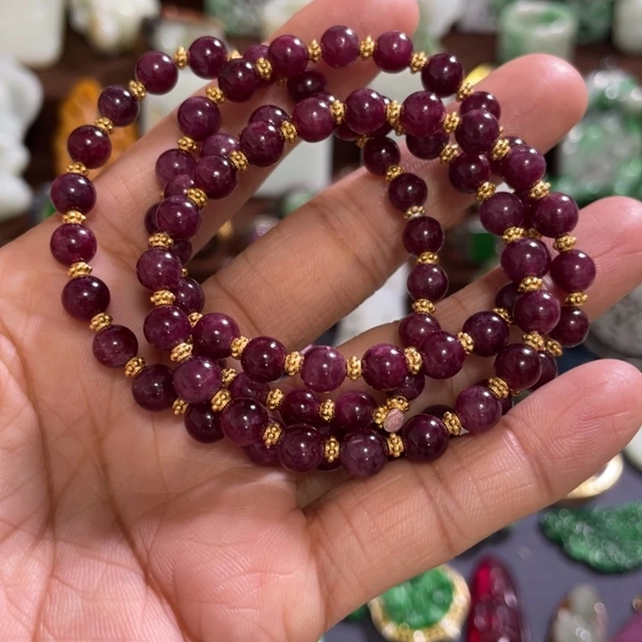 红宝石未镶嵌颈饰漂亮8888888888888888