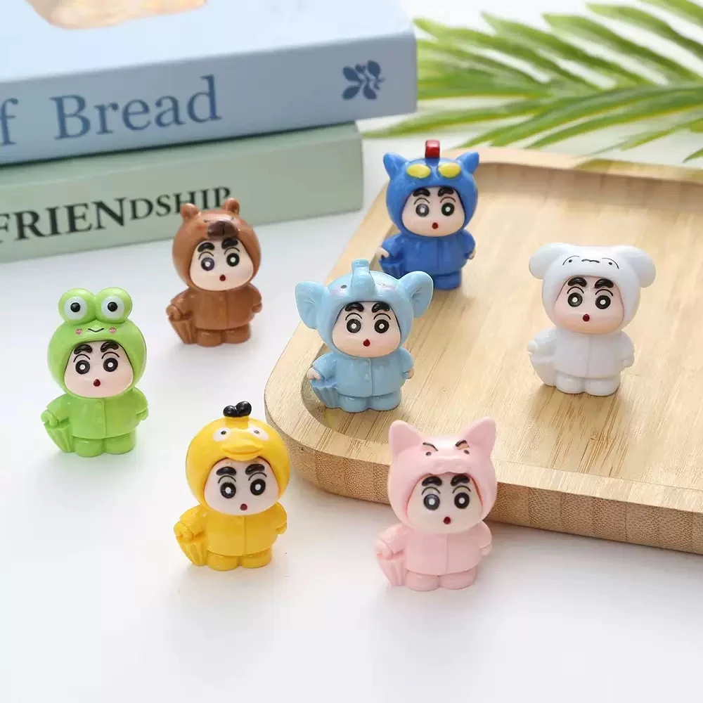 （雨衣小新）树脂饰品挂件车载小摆件DIY潮玩