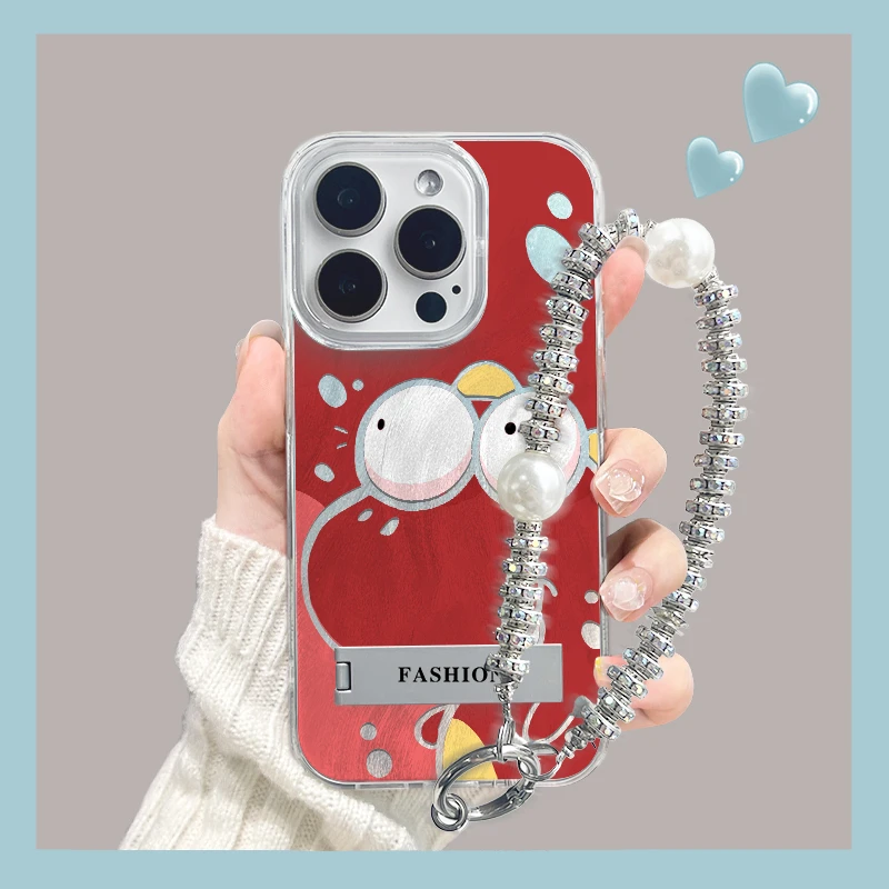 呆呆恐龙适用苹果16Pro华为mate70小米vivo带支架新年手机壳