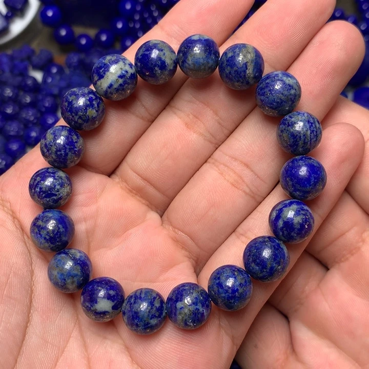 青金石未镶嵌11mm青花瓷