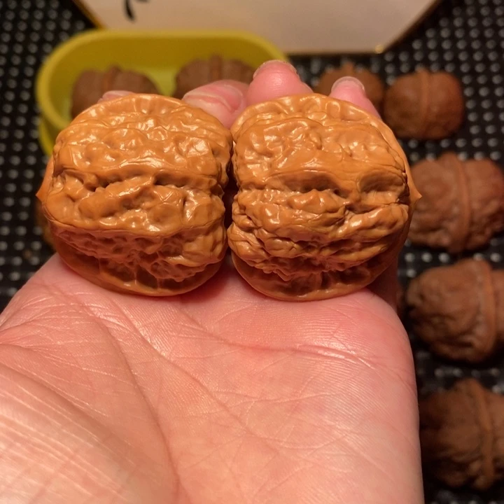 文玩核桃把件开背肌肉蛙