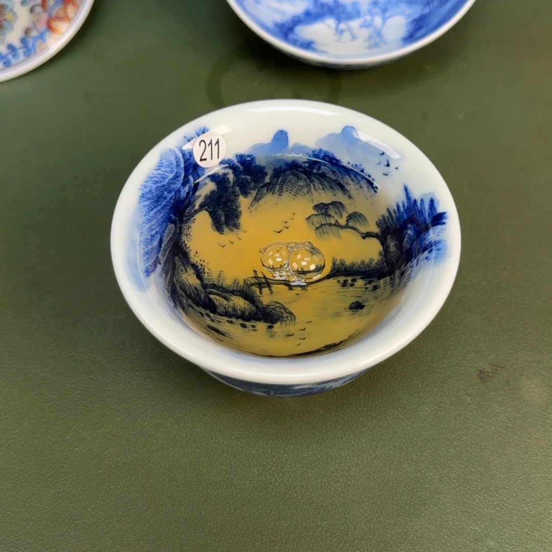 景德镇纯手绘茶具圆圆211
