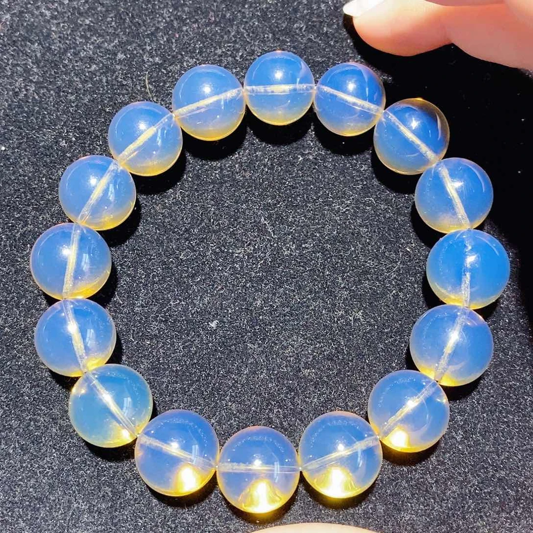 蓝珀未镶嵌珠宝奇石13MM S级