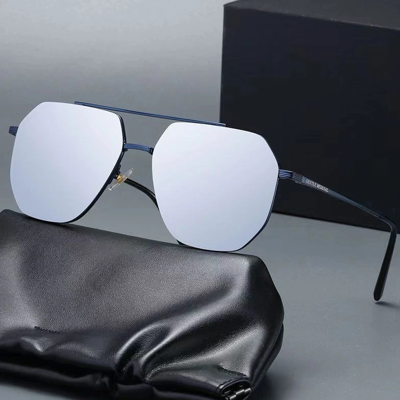 高清尼龙偏光太阳镜2025新款男士户外钓鱼开车驾驶专用飞行员墨镜