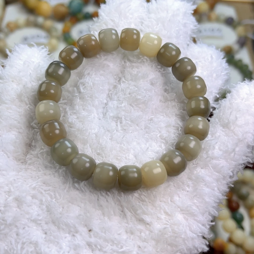 菩提根/象牙果手串汉堡珠