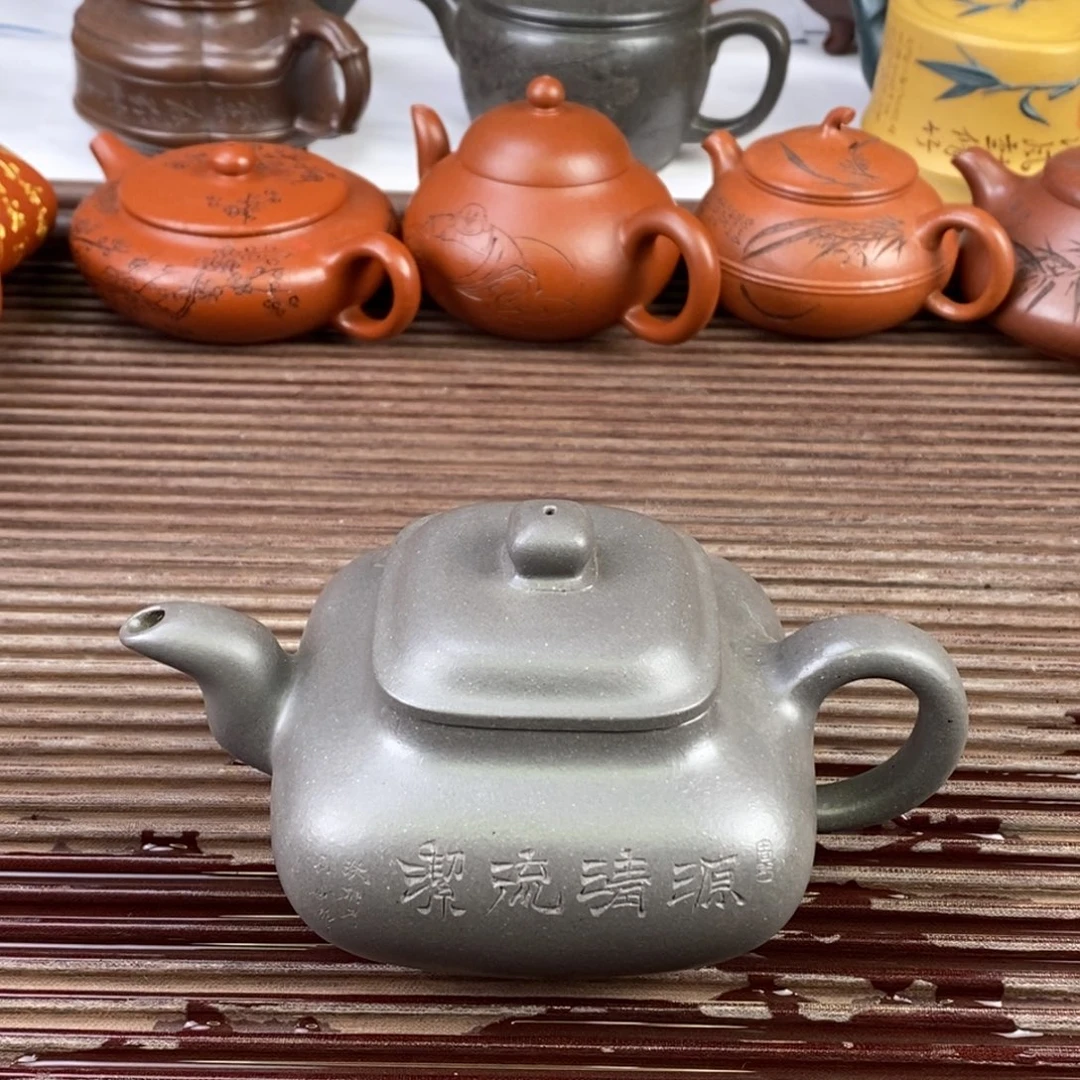 紫砂茶壶白19 传炉