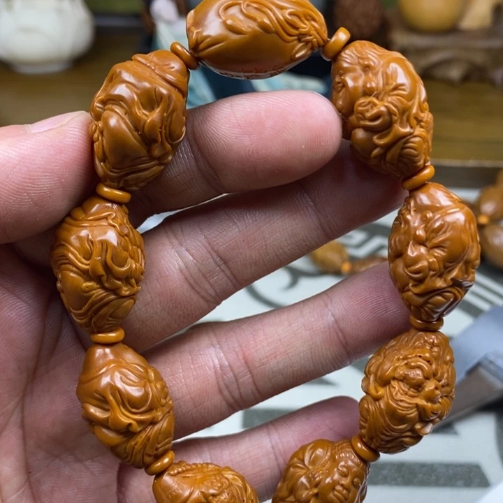 橄榄核手串/手链橄榄核雕工艺手串